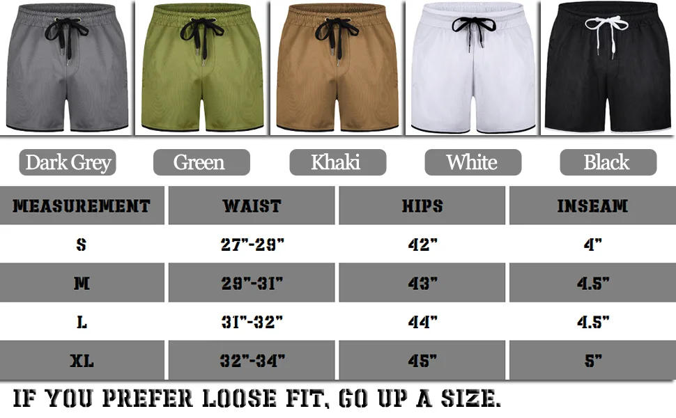 FLYFIREFLY Men's 4" Workout Running Shorts Quick Dry Lightweight Gym Yoga Shorts Black Medium - product information 7