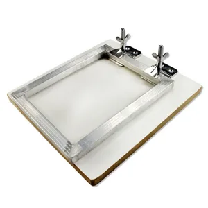 2Pcs Screen Frame Butterfly Hinge Clamp for Silk Screen Printing Hobby Printer Include Four Screws - MS WGO