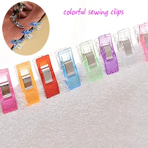 HONEYSEW Single Double Fold Bias Tape Maker Tool Kit Set Fabric Jelly Roll Sasher Tool Set Tools Folding Fabric and Biasing Strips 15sizes - sewing clips