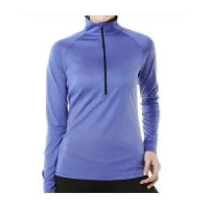 TSLA Women's Quarter Zip Pullover Running Shirts, Quick Dry Long Sleeve Workout Top, Lightweight Athletic T-Shirt Pullover Halfzip Charcoal Small - Comfort relaxed fit