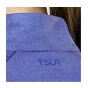 TSLA Women's Quarter Zip Pullover Running Shirts, Quick Dry Long Sleeve Workout Top, Lightweight Athletic T-Shirt Pullover Halfzip Charcoal Small - High neck collar
