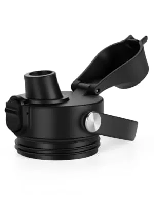EIPOSAU Spout Lid for YETI Rambler Bottle, BPA Free, Ideal Chug Cap for YETI, Fits 18 26 36 64 oz Bottles, Replacement Lids with Push Button & Lock Black x 1 - yeti lids