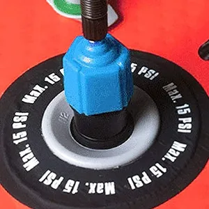 PAMASE Inflatable SUP Pump Valve Adapter Set- Standard Schrader Air Valve Adapter and Nozzle Air Pump Converter for Kayaking Surfboard Inflatable Bed Valve Adapter-6 Set - Easy to Use