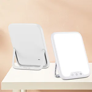 Light Therapy Lamp, 10000 Lux LED Therapy Light with 3 Color Temperature & Stepless Brightness & Smart Memory & 4 Timer Setting Function, Ultra-Large Light Surface Sunlight Lamp for Home/Office Use - product information 6