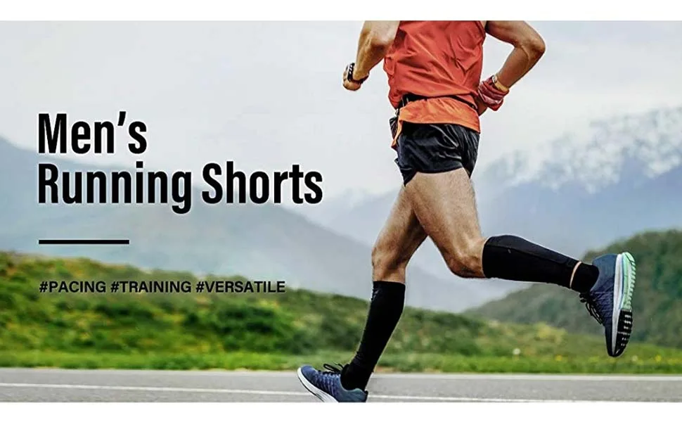 TSLA Men's Active Running Shorts, Training Exercise Workout Shorts, Quick Dry Gym Athletic Shorts with Pockets 4 Inch Black Small - mbh25