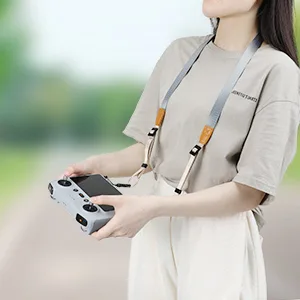SEASKY Neck Lanyard Strap for DJI Mini 3 Pro/Mavic 3 Classic Cine DJI RC/DJI RC Pro Smart controller Accessories Mavic 2 pro Air 2S Drone Neck Shoulder Tape Tapes band (Light Grey Single Layer) Light Grey (Single Layer) - SEASKY Lanyard for DJI MINI3Pro RC (7)