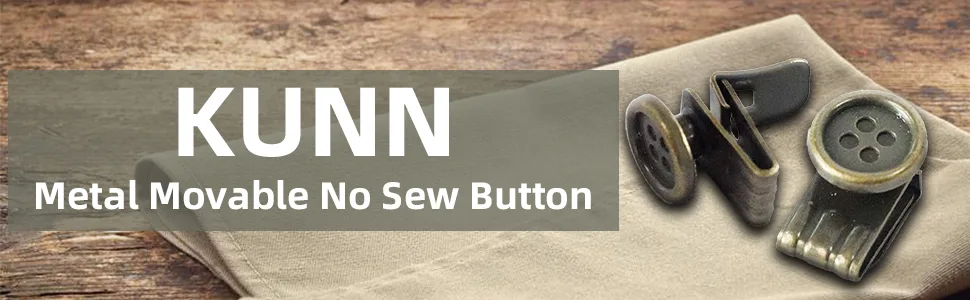 KUNN Mask Button Movable No Sew Button End Suspenders Clips for Pants/Suspenders//Hats,Mask Earloop Ear Relief Metal Button Bronze 5 - mask hat clips