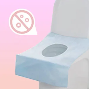 Ma Chrie Disposable Toilet Seat Cover 60 Pcs,Extra Large,Flushable,Travel and Pocket Size - product information 5