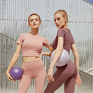 TopBine 9 Inch Exercise Pilates Ball -(2 Pcs) Stability Ball for Yoga, Barre, Training and Physical Therapy- Improves Balance, Core Strength, Back Pain & Posture- Comes with Inflatable Straw - Stability Ball