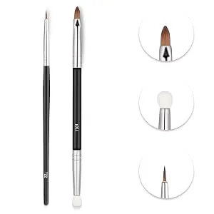 Fine Point Eyeliner Brushes, Eye Makeup Gel Eye liner Brush, Eye Eyeshadow Brush, Concealer Brush Under Eye Makeup Brush Set - Eyeliner concealer brush