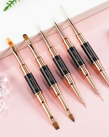 Fine Point Eyeliner Brushes, Eye Makeup Gel Eye liner Brush, Eye Eyeshadow Brush, Concealer Brush Under Eye Makeup Brush Set - nail art brushes