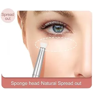 Fine Point Eyeliner Brushes, Eye Makeup Gel Eye liner Brush, Eye Eyeshadow Brush, Concealer Brush Under Eye Makeup Brush Set - Sponge brush