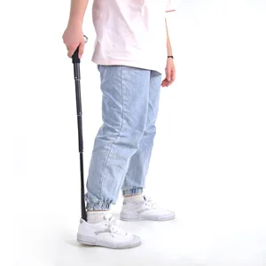 BTideas Shoe Horn Long Handle, 14.5"-37" Telescopic Metal Shoe Horn, Aluminum Alloy Shoe Horn Black 1 - product information 6