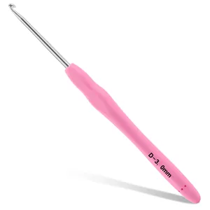 Vodiye Crochet Hooks, Professional Extra Long 3mm Crochet Hook, Ergonomic Handle Crochet Hooks Set, Crochet Needle for Beginners and Experienced Crochet Hooks Lovers - crochet hooks crochet hooks for arthritic hands crochet needles for crocheting crochet set