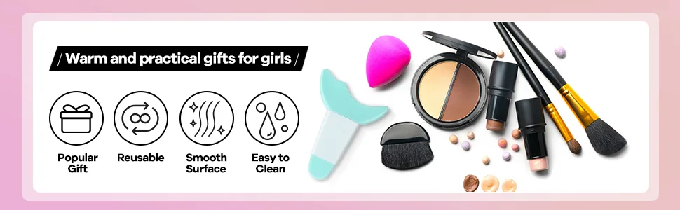 4 Pcs Mascara Eyelash Guard, Applicator Double Head Guard Tool Eyelash Eyeshadow Auxiliary Guard Tool Pads, Silicone Reusable Eyelash Guide Prevent Eyeliner Tool Mascara Guard (Cute Color) - product information 5