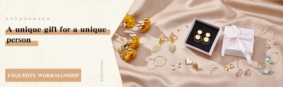 BENECREAT 20PCS Gold Plated Stud Earrings Dot Disc Earrings with Loop and Container for Anniversaries Gifts, Favors, Jewelry Making - product information 6