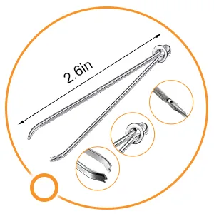 WILLBOND 24 Pieces 59 Inch Replacement Drawstring Cords Universal Drawstring Replacement Clothing Drawstring 3 Pieces Flexible Drawstring Threaders Easy Threader Needle for Sweatpants Shorts Hoodies - product information 3