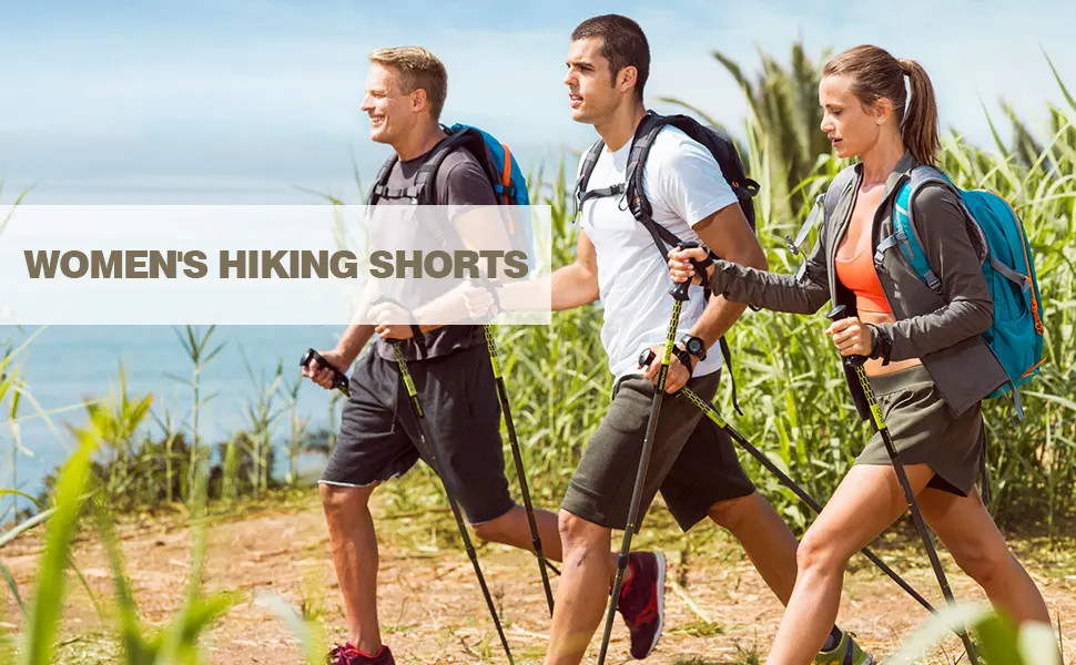 Cargo Hiking Shorts for Women Quick Dry Lightweight Summer Long Workout Athletic Running Short with Zipper Pockets Black X-Large - product information 11