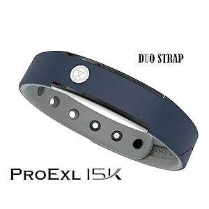 PROEXL 15K Sports Magnetic Bracelet Waterproof, Adjustable - For Energy and Focus (Navy Gray) - product information 2