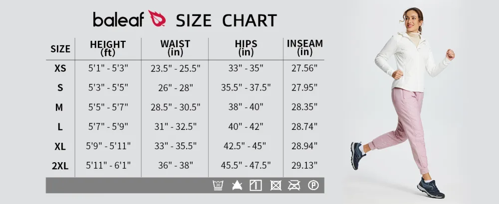 BALEAF Women's Lightweight Puffy Pants Quilted Snow Pants Puffer Winter Trousers for Ski Camp Black X-Large - down pants