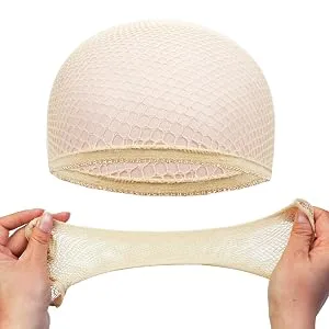 YTBYT 4 Pcs Wig Caps Mesh Wig Stocking Caps for Women Men Kids ( Mesh Wig Cap Beige ) - product information 2