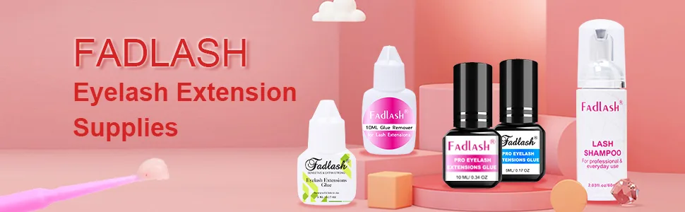 Eyelash Extension Remover Non-irritating Lash Remover for Lash Extensions Fast Action Dissolves Eyelash Remover FADLASH Eyelash Extensions Glue Remover 10ml Gel Remover for Eyelash Extensions - eyelash glue remover