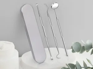 Dental Tools, Sopito 3PCS Teeth Cleaning Tools Stainless Steel Dental Scraper, Scaler Pick Plaque Remover Set - ALL IN ONE KIT