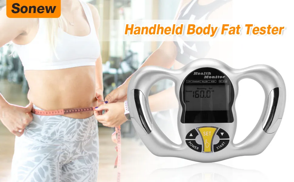 Handheld Body Fat Tester, Body Composition Analyzer, Body Fat Measuring Instrument BMI Meter Fat Analyzer Body Fat Monitor Fat Measuring Device - product information 12