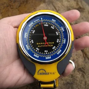 Lixada Digital Altimeter Barometer Portable Multi Functional for Outdoor Camping Hiking Climbing, Reads Altitude from 0-5000m - product information 7