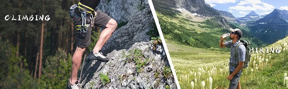 TACVASEN Men's Hiking Shorts 3/4 Quick Dry Training Workout Cargo Shorts Multi Pockets Capri Pants White 32 - shorts for men