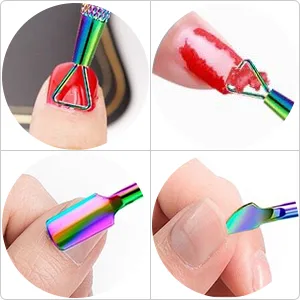Sularpek 3-In-1 Professional Cuticle Trimmer with Cuticle Pusher - Cuticle Remover Cuticle Scissors Manicure Tools,for Fingernails and Toenails. Colourful - product information 4