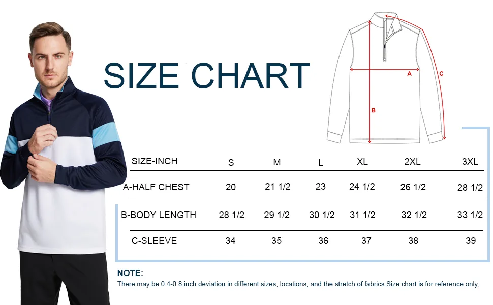 Quarter Zip Golf Pullover Men Slim Fit Performance Wicking Raglan Long Sleeve Mock Neck Sweatshirts Dark Grey/Light Grey/Orange Large - half zip pullover men