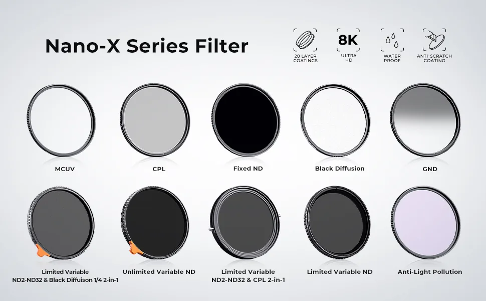 K&F Concept 67mm Clear-Natural Night Filter Light Pollution Reduction Filter for Night Sky/Star - product information 8