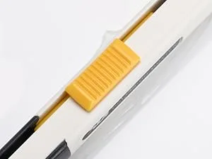 FOSHIO Craft Knife for Art, Craft, Model Making, Auto Locking Retractable Utility Knife with 10PCS Replacement Snap Off Blades 9MM, Box Cutter for Cartons, Cardboard, Leather and Boxes - snap off blades, snap off blades 9mm, 30 degree blades,olfa blades,utility knife, box cutters