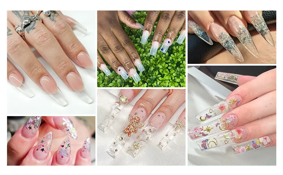 Lofuanna Poly Gel Slip Solution 80ML-Professional Poly gel Slip Solution Kit For Extender Gel, Builder Gel, UV/LED Nail Tips, Liquid Solution With Nail Brush and Acrylic Glass(40ML2) 2PCS - Nail Extension Gel