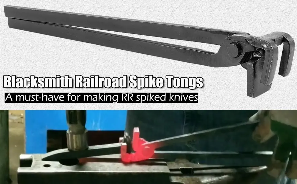 Blacksmith Railroad Spike Tongs - product information 16
