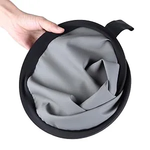 Andoer 12x12 inch Foldable Grey/White Balance 18% Grey Reference Reflector Grey Card with Carrying Bag - 18% Gray Reference Reflector