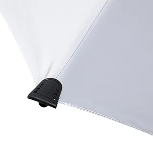 G4Free UPF 50+ Adjustable Beach Umbrella XL with Universal Clamp for Chair, Golf Cart, Stroller, Bleacher, Patio (Black/Silver) Black1 - product information 5