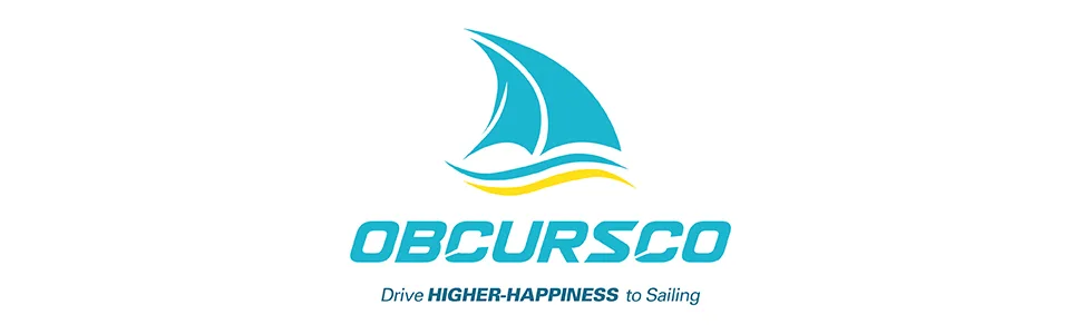 Obcursco 75ft Ski Rope, 5-Section Watersports Ropes with EVA Handle for Wakeboard, Water Ski and Kneeboard Multi Color - Obcursco
