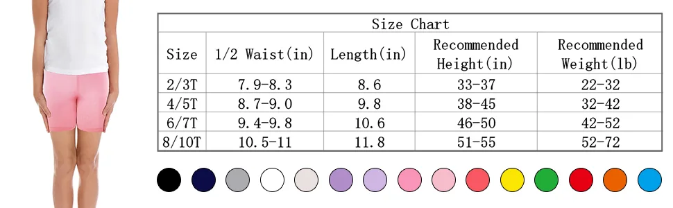 Hollhoff Girls Cycling Shorts 2-3T - Hollhoff