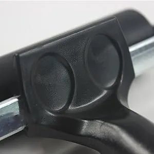 Yesland 4 Pcs Brayer Roller, Black Rubber Roller for Printmaking Wallpapers Stamping Gluing Application - 3-7/8 & 2-3/8 Inches - Brayer Roller
