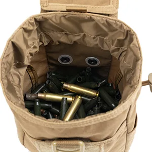 EXCELLENT ELITE SPANKER Molle Dump Pouch Drawstring Magazine Utility Pouch Folding Dump Pouch Waist Bag Black - product information 8