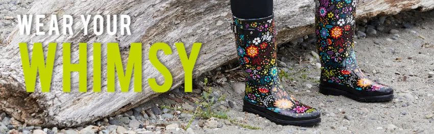 Western Chief Women's Solid Mid Height Waterproof Rain Boot 9 Navy Gloss - product information 2