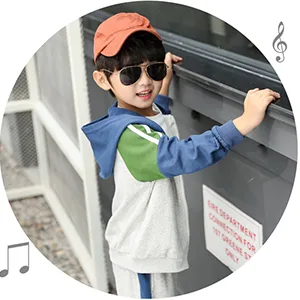 Mallimoda Boys Athletic 2 Pieces Sweatshirts Stripe Printed Cotton Clothing Set 4-5T Style 2 Pink - boys hooded jacket set