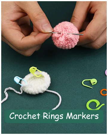 Yizzvb Crochet Kit for Beginners, 6 Pcs Flowers Knitting Kit for Beginners Adults, Kids Knitting Starter Kit with Step-by-Step Instructions and Video Tutorials, Easy Crochet Kit for Beginners orange - Crochet Kit