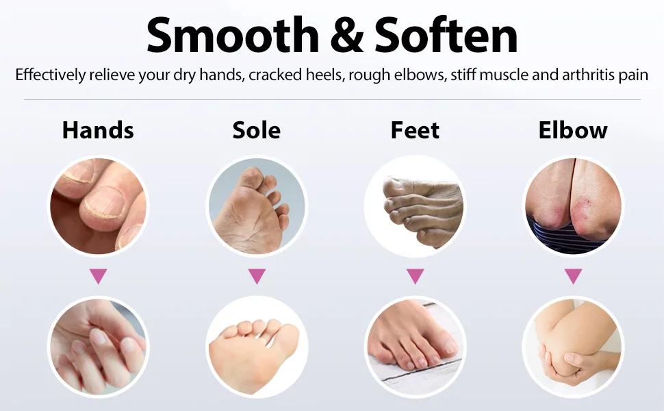 Paraffin Wax for Hand and Feet 4 lbs - Ejiubas Lavender Paraffin Wax Blocks for Paraffin Wax Machine,Paraffin Wax Refills, Relieve Arthitis Pain and Stiff Muscles Deep Hydration - paraffin wax