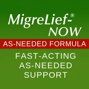MigreLief-Now - Fast Acting Formula, As-Needed Nutritional Support for Migraine and Headache Sufferers - 60 Vegetarian Capsules - Now Fast-Acting, migraine headache magnesium citrate b vitamins relief riboflavin supplement