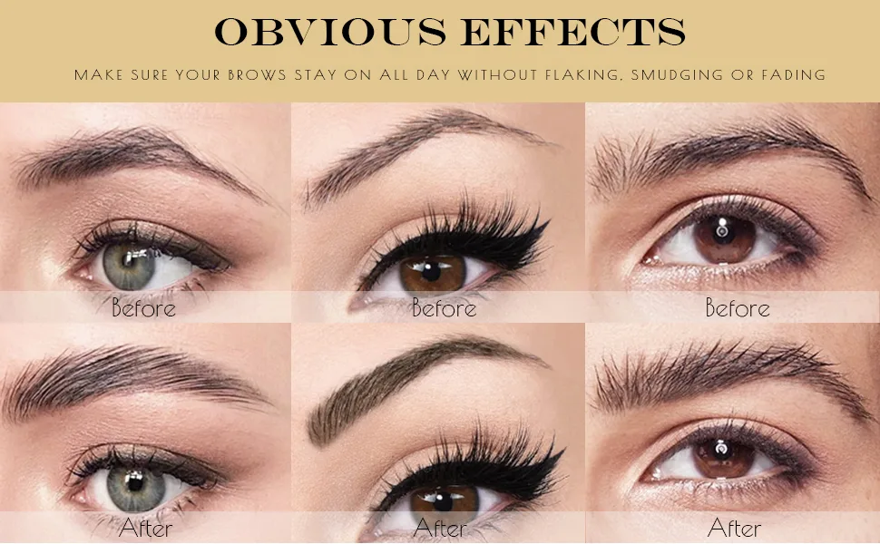Ownest Eyebrow Soap Kit,Brows Styling Soap,Long Lasting Waterproof Smudge Proof Eyebrow Styling Pomade for Natural Brows, 3D Feathery Brows Makeup Balm 1pcs - eyebrow soap