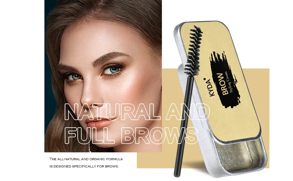 Ownest Eyebrow Soap Kit,Brows Styling Soap,Long Lasting Waterproof Smudge Proof Eyebrow Styling Pomade for Natural Brows, 3D Feathery Brows Makeup Balm 1pcs - Eyebrow Soap