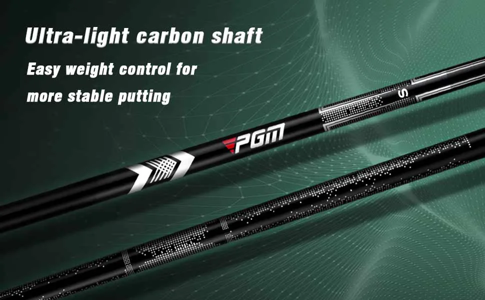 PGM Golf Standing Putter - Ultra Low Center of Gravity - Stability - Professional Single Club with Sighting Line - TUG045-1-3